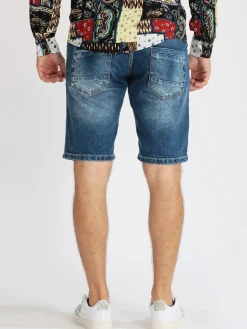 Johnny Looper Bermuda in jeans uomo