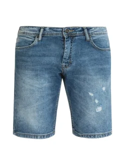 Johnny Looper Bermuda in jeans uomo