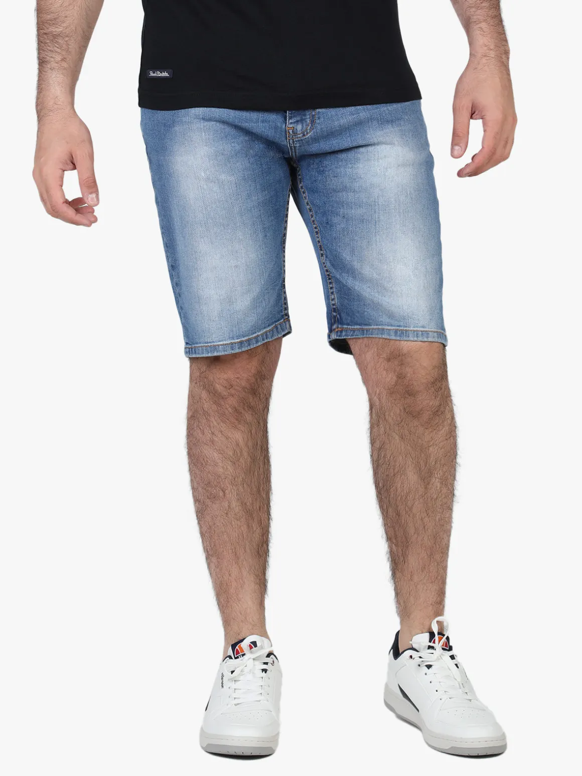 Johnny Looper Bermuda uomo in jeans regular fit