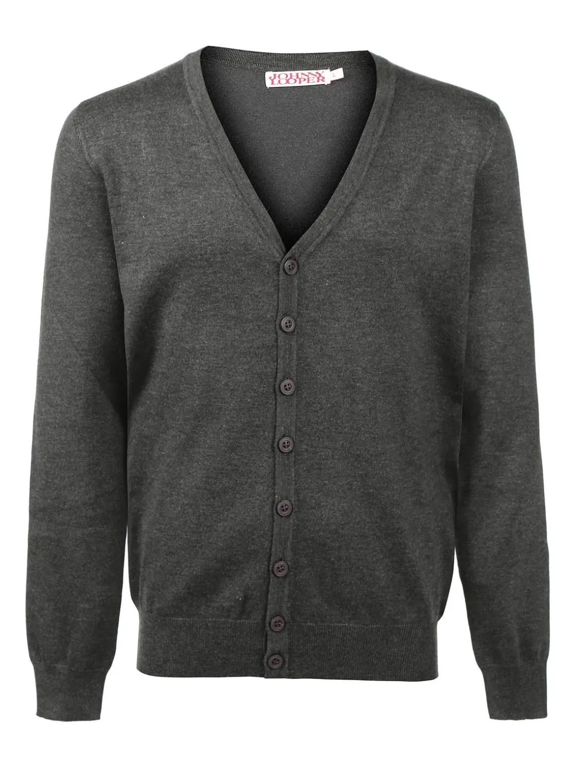 Johnny Looper Cardigan uomo in maglia con bottoni