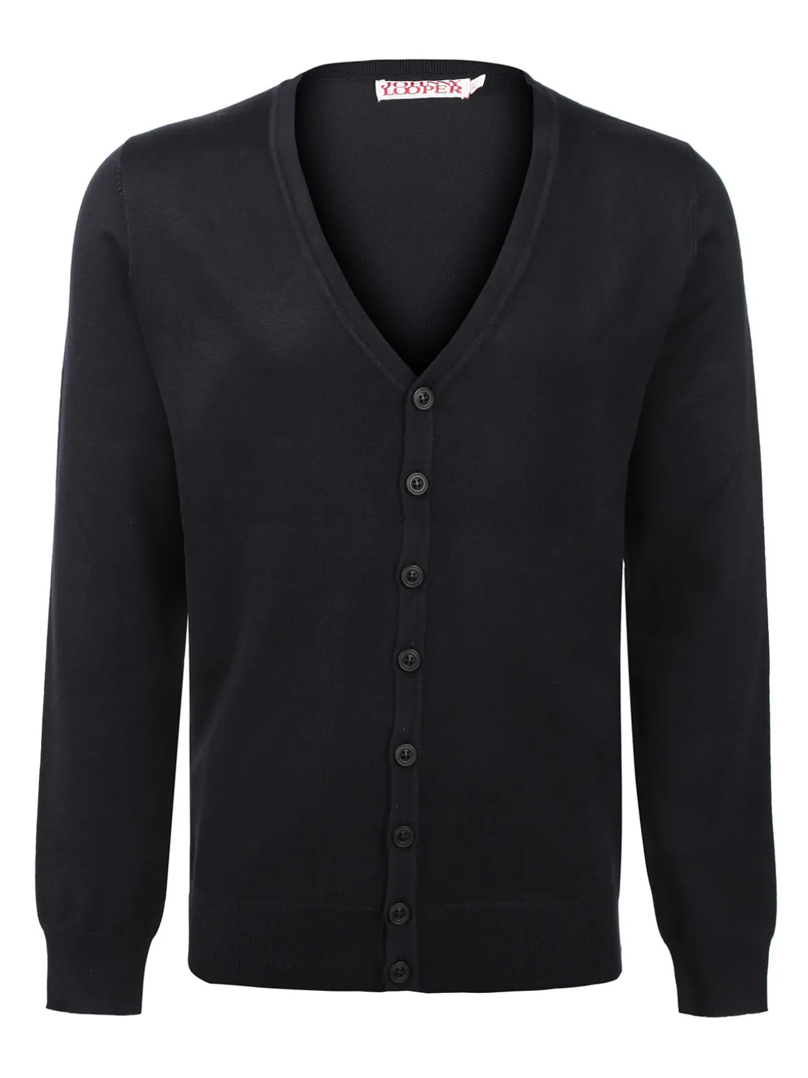 Johnny Looper Cardigan uomo in maglia con bottoni