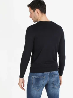 Johnny Looper Cardigan uomo in maglia con bottoni
