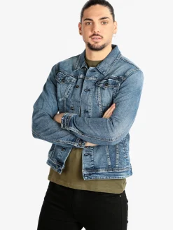 Johnny Looper Giacca in jeans da uomo