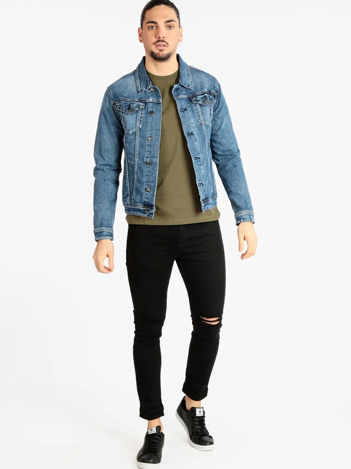 Johnny Looper Giacca in jeans da uomo