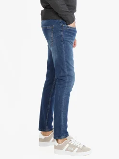 Johnny Looper Jeans da uomo slim fit a vita bassa