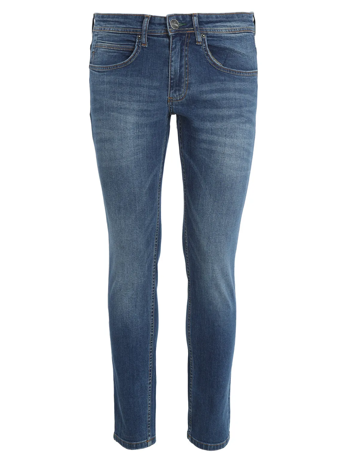 Johnny Looper Jeans da uomo slim fit a vita bassa