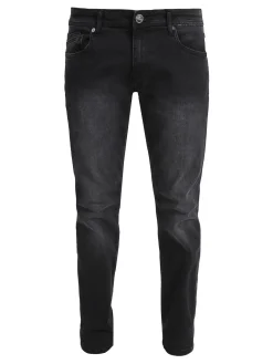 Johnny Looper Jeans da uomo slim fit - nero