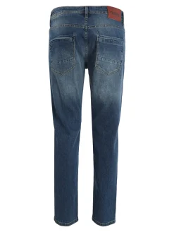 Johnny Looper Jeans da uomo slim fit denim scuro