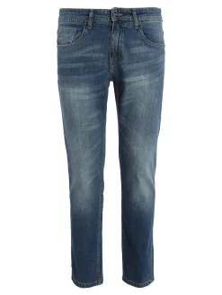 Johnny Looper Jeans da uomo slim fit denim scuro