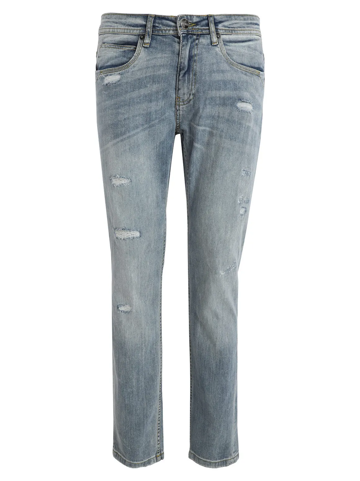 Johnny Looper Jeans uomo slim fit con strappi