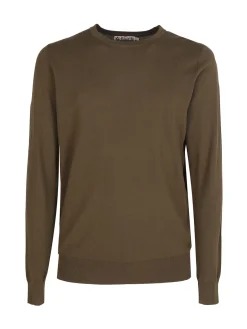 Johnny Looper Maglia girocollo da uomo in cotone
