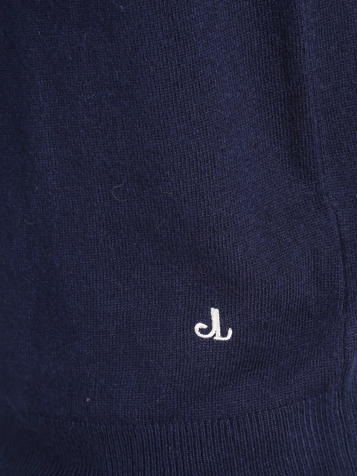 Johnny Looper Maglione dolcevita da uomo in misto lana - blu scuro