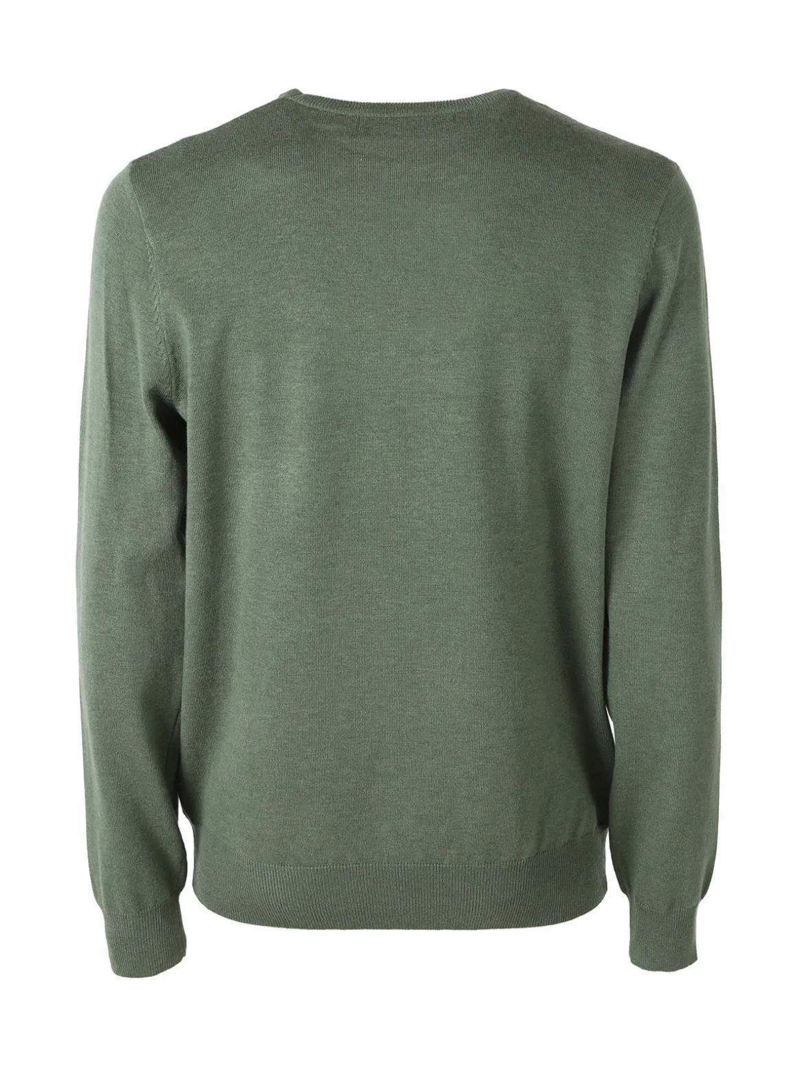 Johnny Looper Maglione girocollo da uomo in misto lana - verde