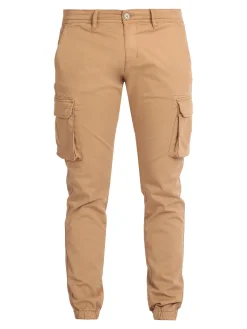 Johnny Looper Pantaloni cargo da uomo con polsino