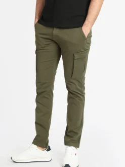 Johnny Looper Pantaloni cargo da uomo con tasconi