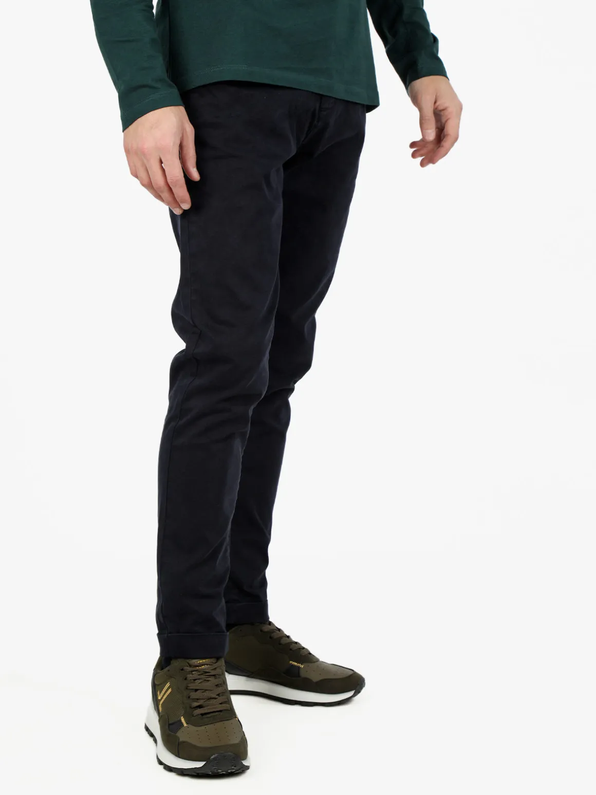 Johnny Looper Pantaloni casual da uomo slim fit