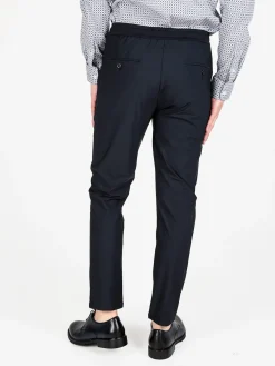 Johnny Looper Pantaloni casual da uomo con coulisse in tessuto tecnico