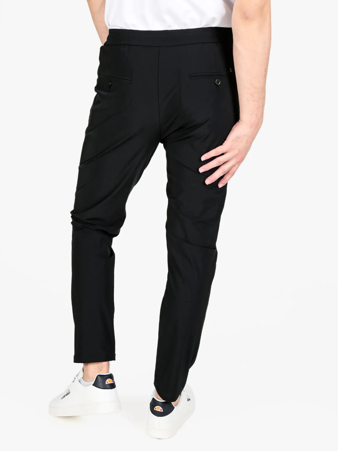 Johnny Looper Pantaloni casual da uomo con coulisse in tessuto tecnico