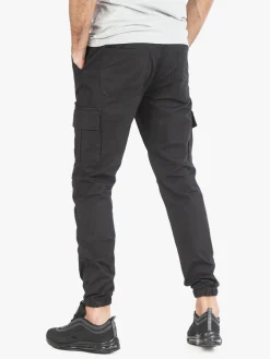 Johnny Looper Pantaloni da uomo con tasconi e coulisse