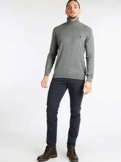 Johnny Looper Pantaloni da uomo slim fit a quadri