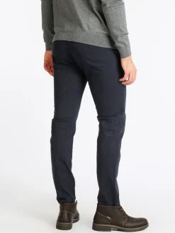 Johnny Looper Pantaloni da uomo slim fit a quadri
