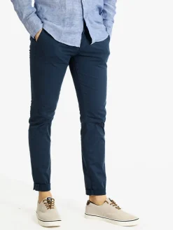 Johnny Looper Pantaloni da uomo in cotone slim fit