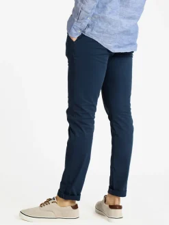 Johnny Looper Pantaloni da uomo in cotone slim fit