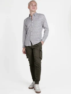 Johnny Looper Pantaloni da uomo con tasconi laterali e coulisse