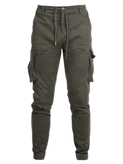 Johnny Looper Pantaloni da uomo con tasconi laterali e coulisse