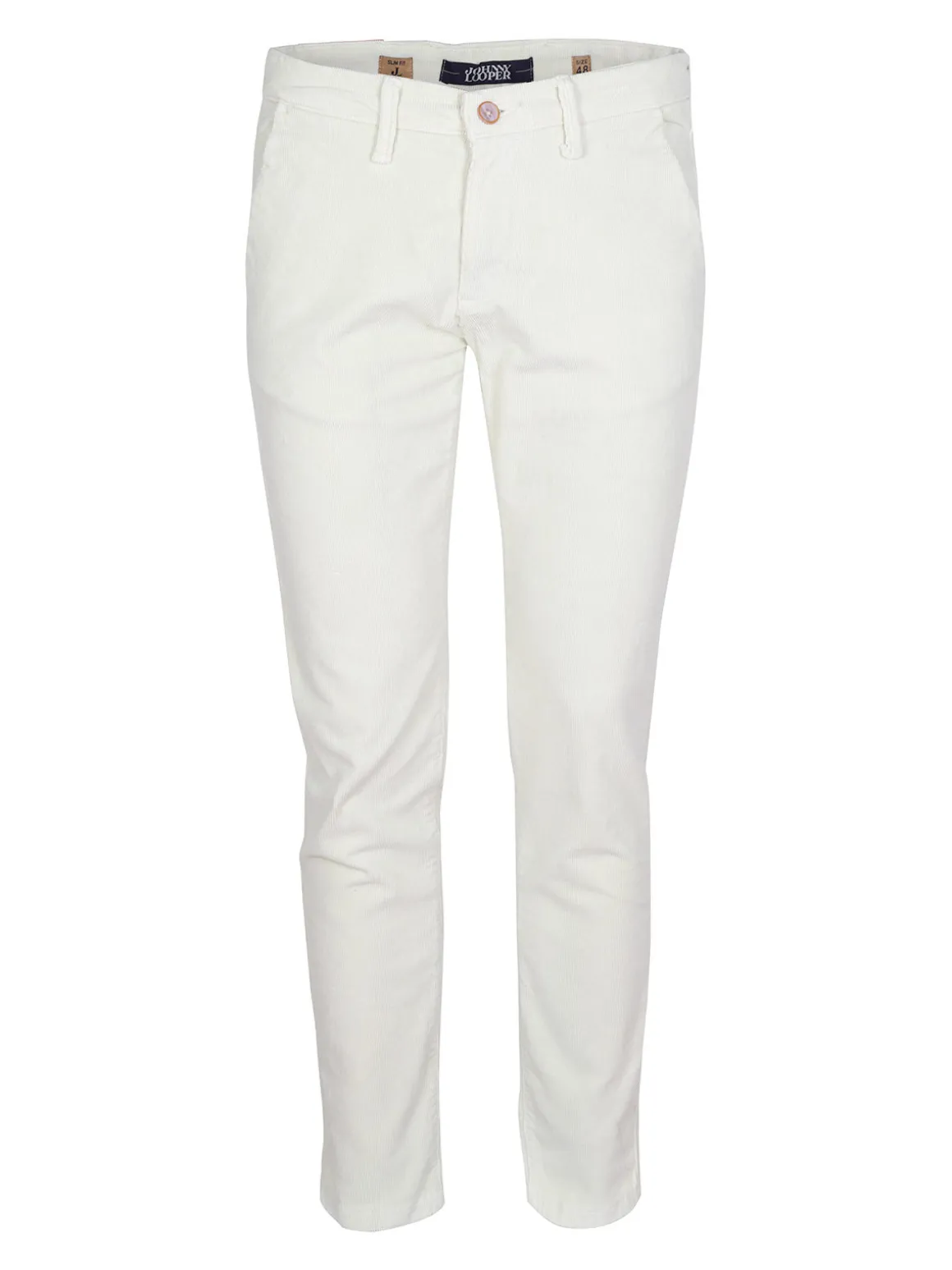 Johnny Looper Pantaloni da uomo in velluto slim fit