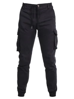 Johnny Looper Pantaloni da uomo con tasconi laterali e coulisse