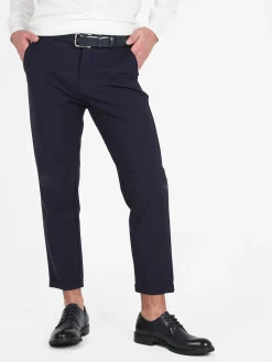 Johnny Looper Pantaloni da uomo in tessuto tecnico con risvolto