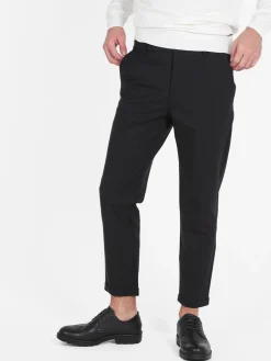 Johnny Looper Pantaloni da uomo in tessuto tecnico con risvolto