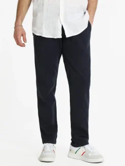 Johnny Looper Pantaloni uomo misto lino