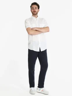 Johnny Looper Pantaloni uomo misto lino