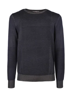 Johnny Looper Pullover giorcollo da uomo in maglia