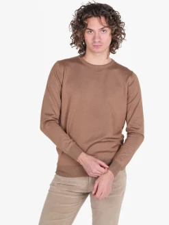 Johnny Looper Pullover girocollo da uomo in maglia