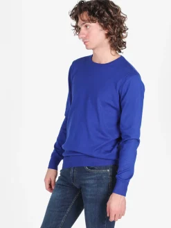 Johnny Looper Pullover girocollo da uomo in maglia
