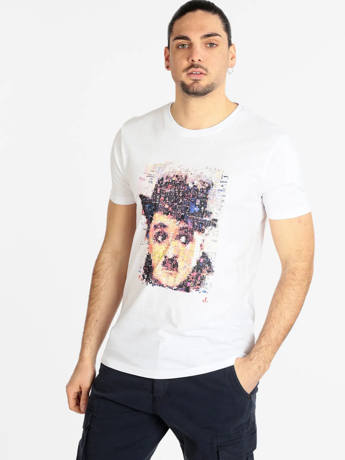 Johnny Looper T-shirt manica corta uomo con stampa