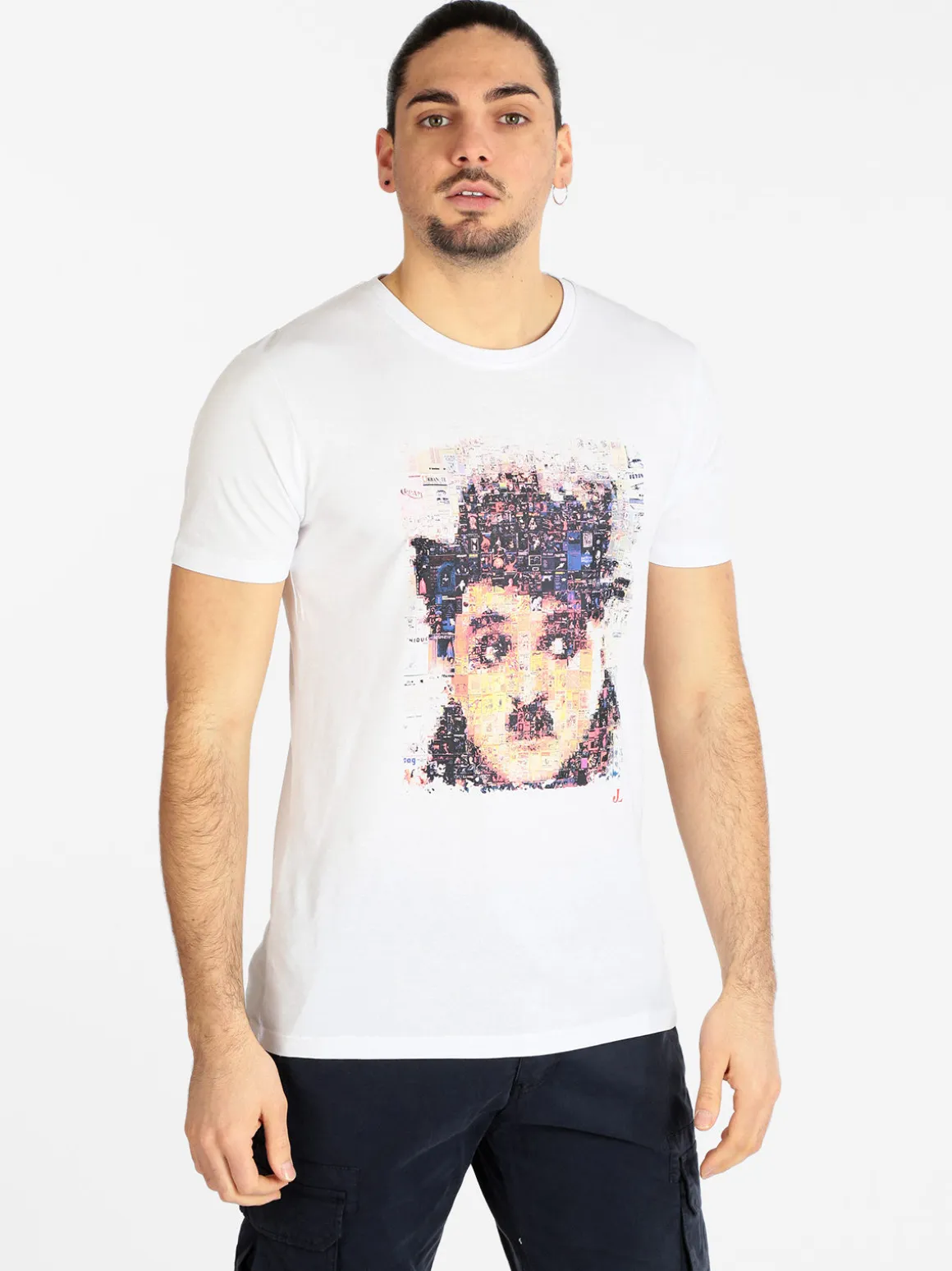Johnny Looper T-shirt manica corta uomo con stampa