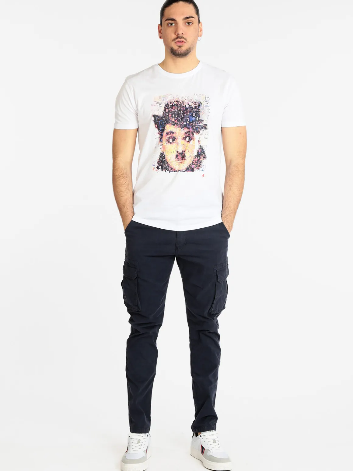 Johnny Looper T-shirt manica corta uomo con stampa
