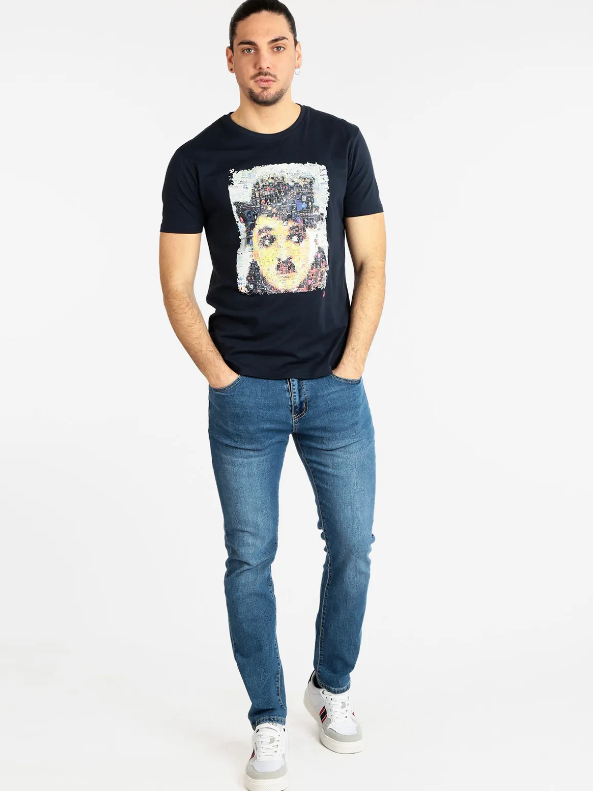 Johnny Looper T-shirt manica corta uomo con stampa