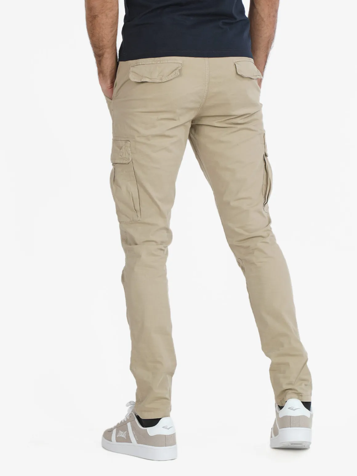 J.Sette Pantaloni cargo da uomo in cotone taglie grandi