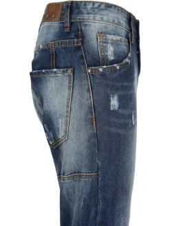 Justing Jeans Jeans da uomo scolorito