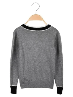 J Y Cardigan in maglia con bottoni