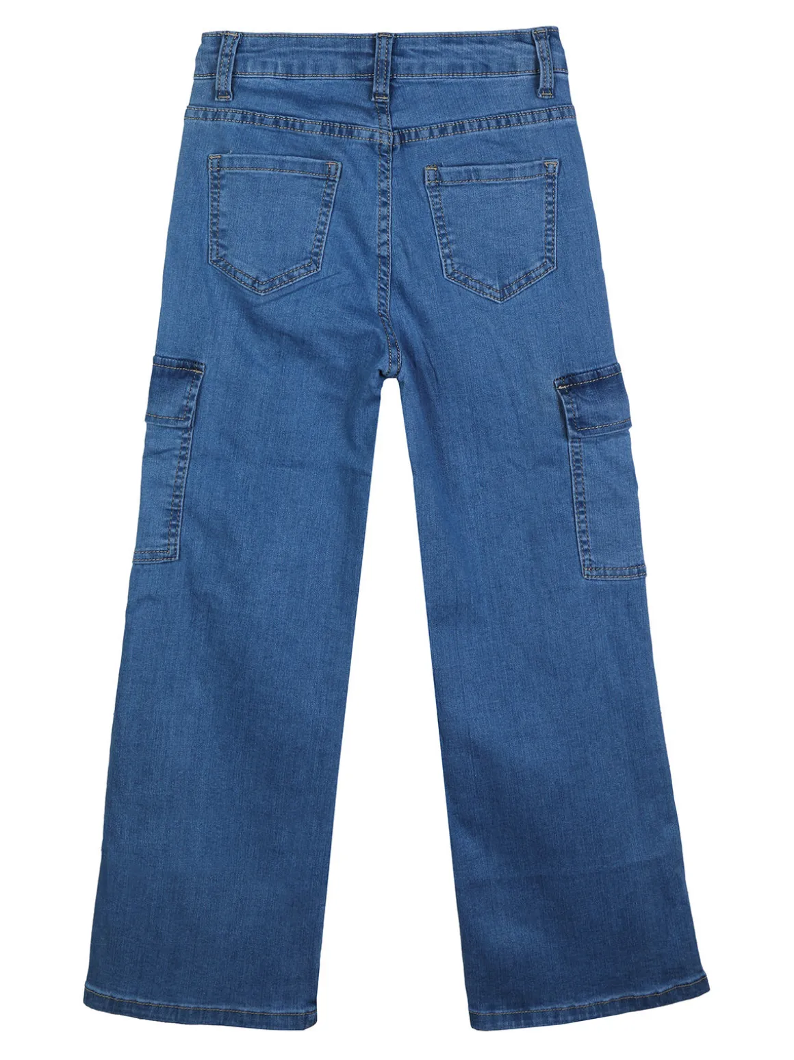 J Y Jeans cargo da ragazza a gamba dritta