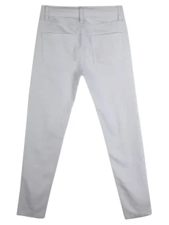 J Y Pantaloni bianchi con perle