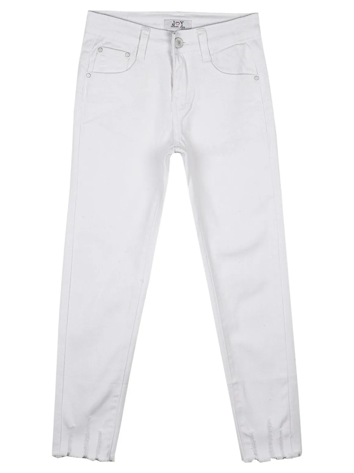 J Y Pantaloni bianchi push up