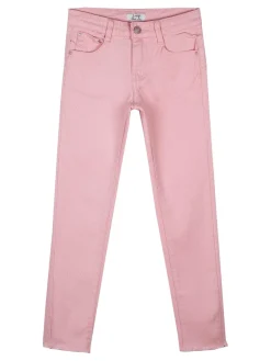 J Y Pantaloni di cotone rosa