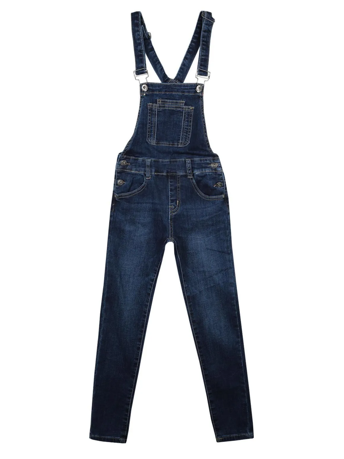 J Y Salopette di jeans skinny